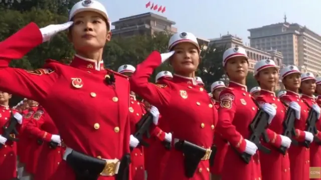 Military parade in Beijing