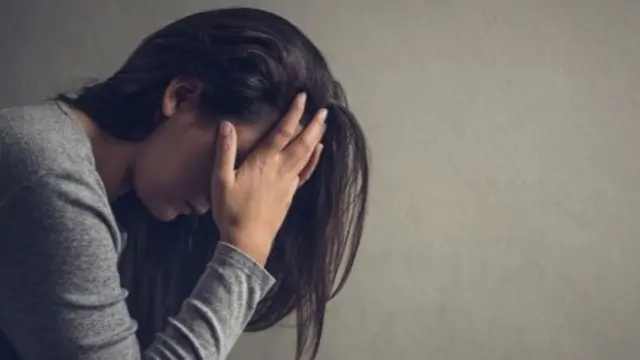 Sad woman