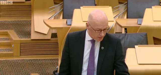 Education Secretary John Swinney