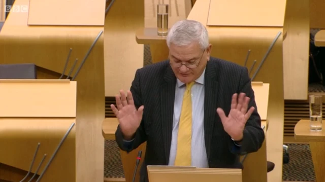 Lib Dem MSP Mike Rumbles