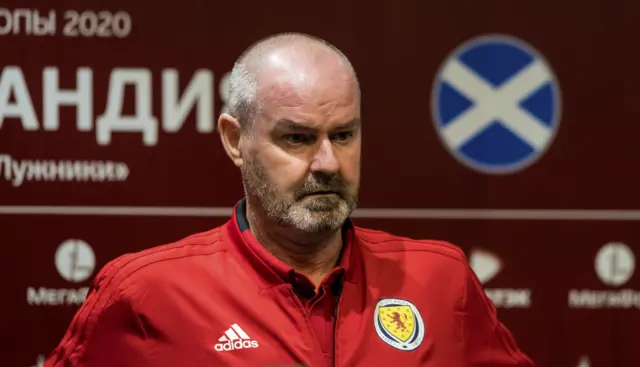 Scotland manager Steve Clarke