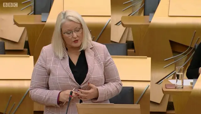 Older People and Equalities Minister Christina McKelvie