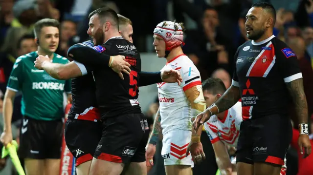 St Helens v Salford