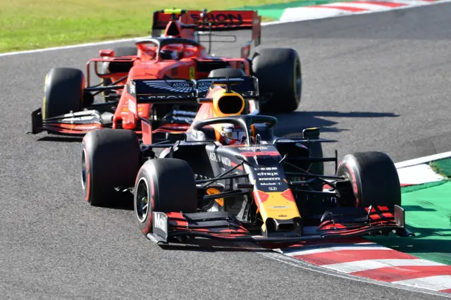 Verstappen and Leclerc