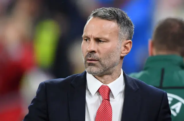 Wales manager Ryan Giggs