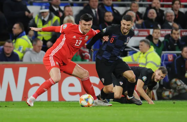 Wales' Kieffer Moore