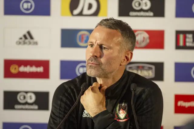 Wales manager Ryan Giggs