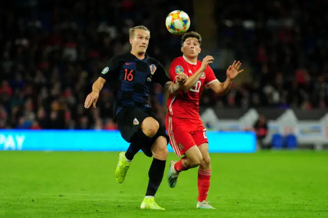 Wales winger Daniel James