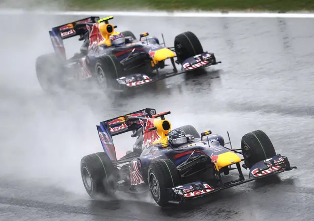 vettel and webber 2010