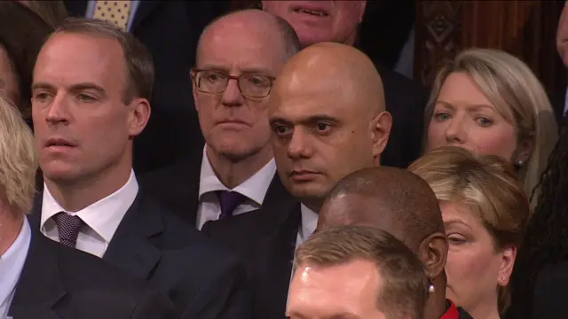 Chancellor Sajid Javid and Foreign Secretary Dominic Raab