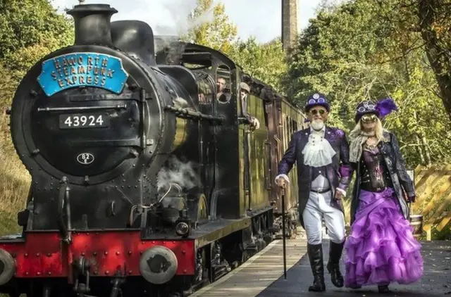 Steampunks at Haworth