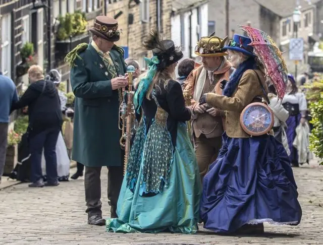 Steampunks at Haworth