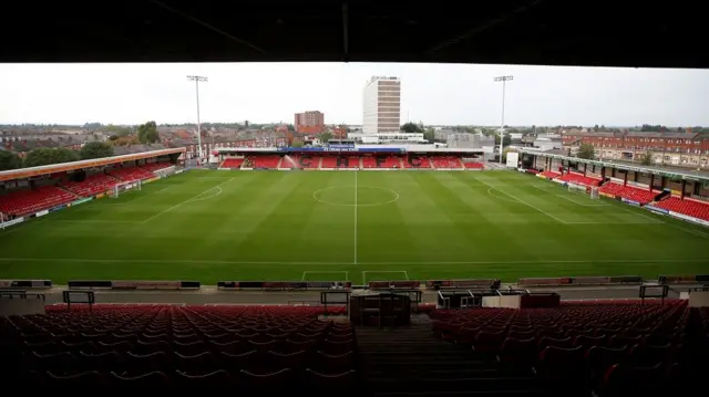 Crewe Alexandra's stadium