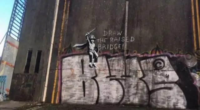 Banksy mural