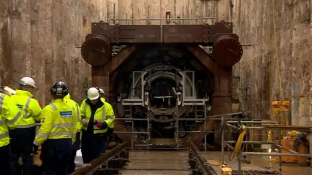 The tunnel-boring machine