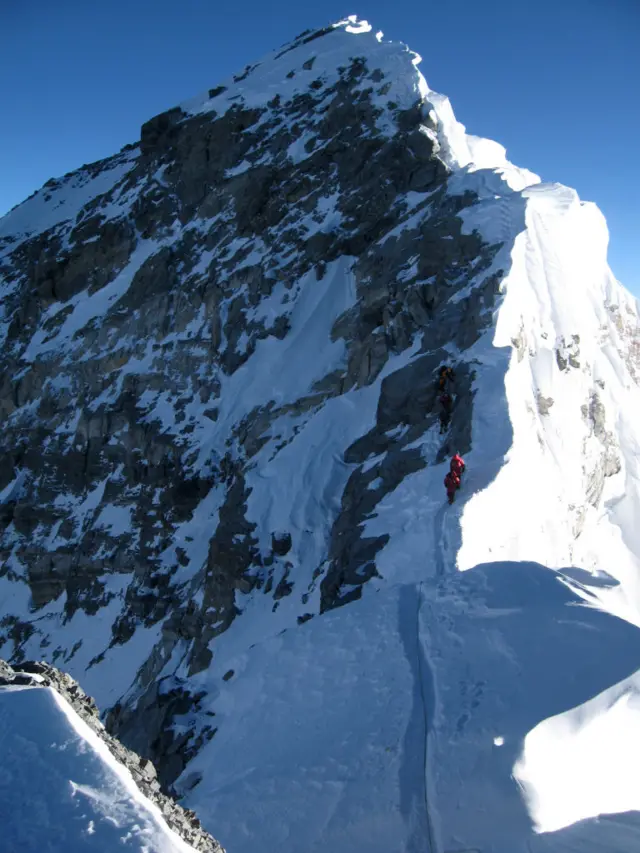 The Hillary Step, Everest