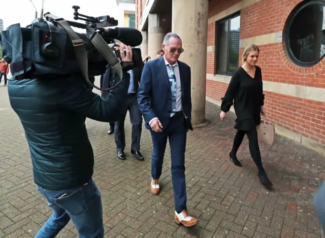 Paul Gascoigne at Teesside Crown Court