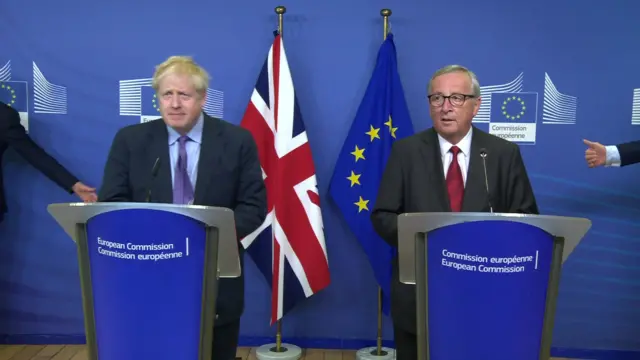 boris johnson and jean-claude juncker