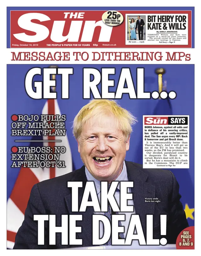 Sun front page - 18/09/19