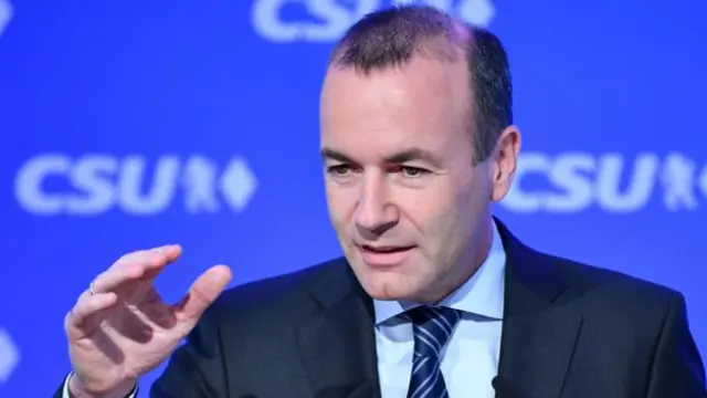 German MEP Manfred Weber