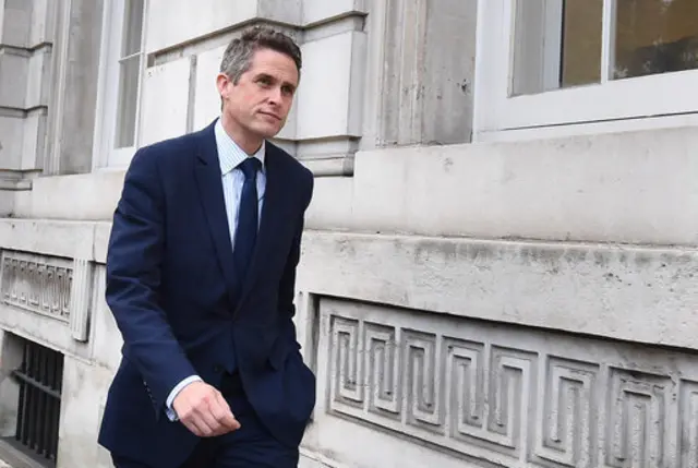 Education Secretary Gavin Williamson