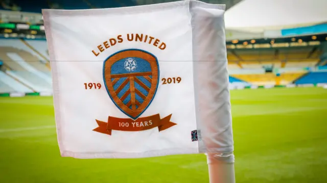 Leeds United cornerflag