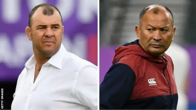 Michael Cheika and Eddie Jones