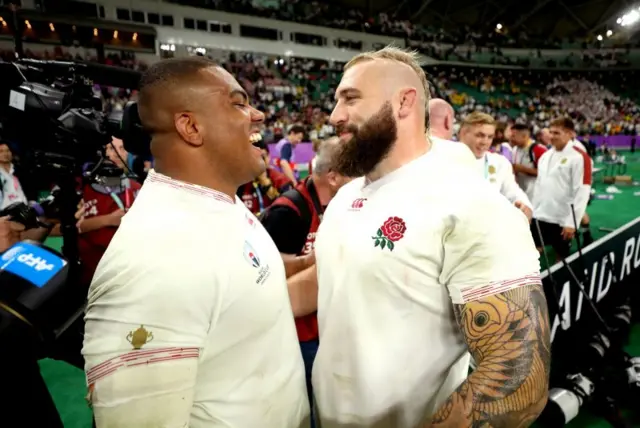 Joe Marler and Kyle Sinckler