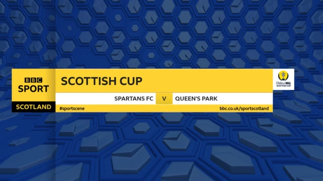 Scottish Cup fixture graphic