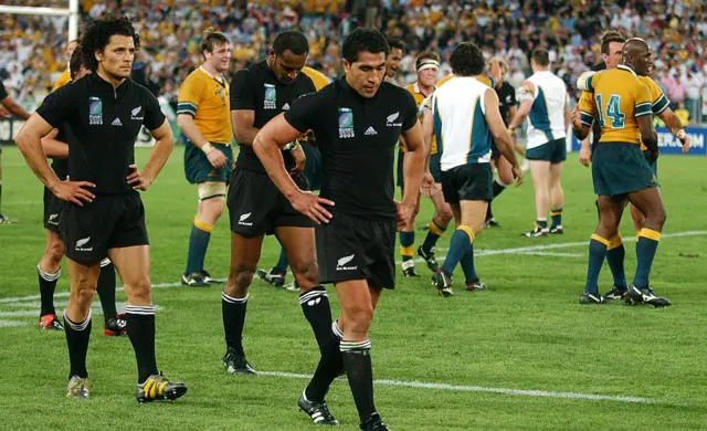 New Zealand lose 2003 semi-final