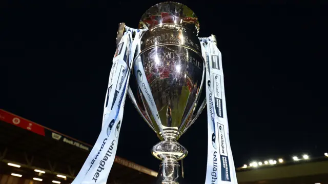 Gallagher Premiership trophy