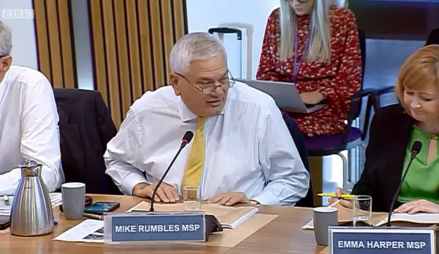 Lib Dem MSP Mike Rumbles