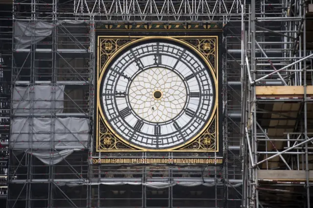 Houses of Parliament clock face