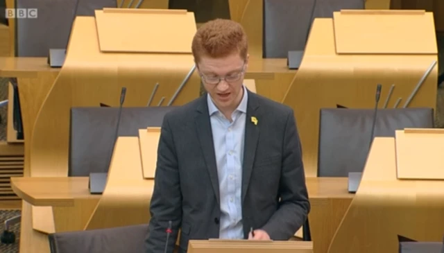 Green MSP Ross Greer