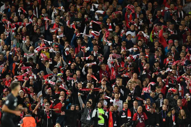 RB Salzburg fans