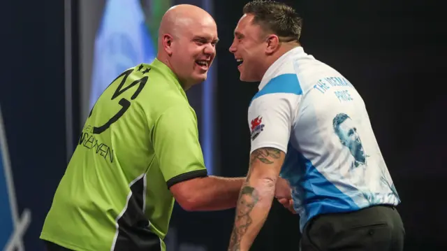 Michael van Gerwen v Gerwyn Price