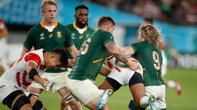 South Africa v Japan