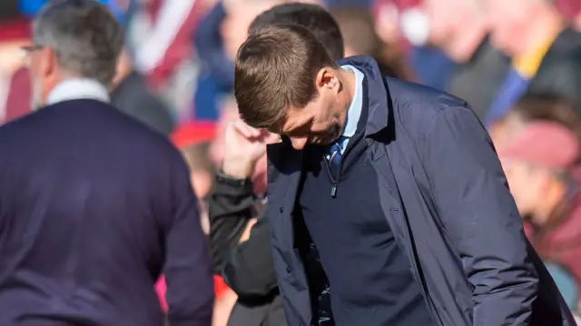 Rangers manager Steven Gerrard