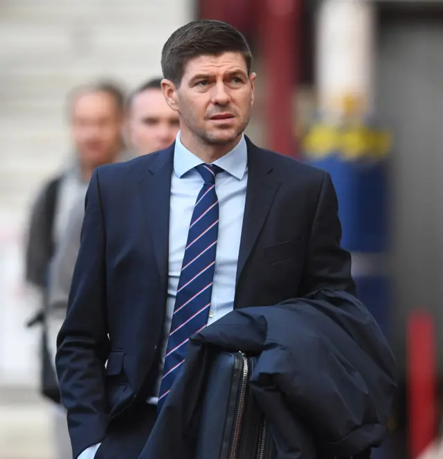 Rangers manager Steven Gerrard