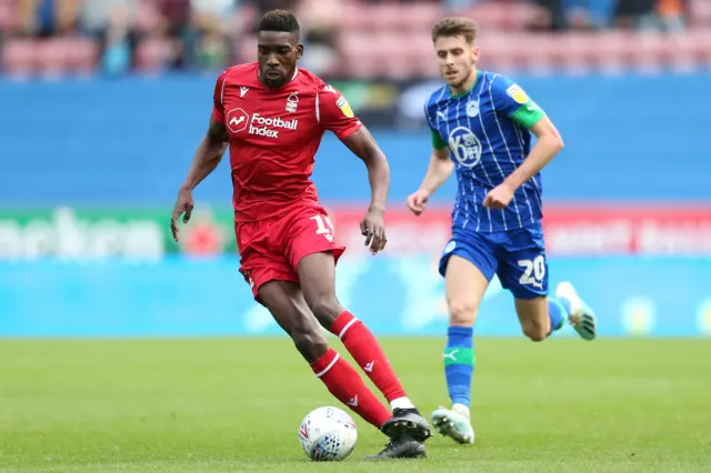 Sammy Ameobi on the ball