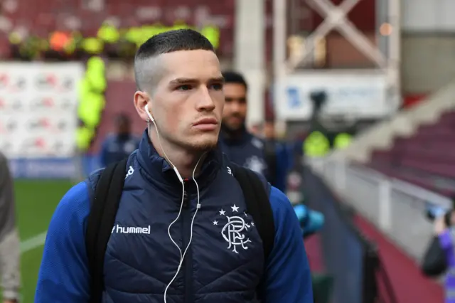 Rangers winger Ryan Kent