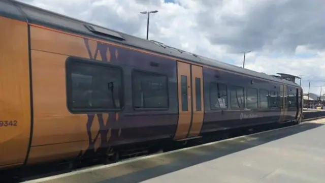 A train