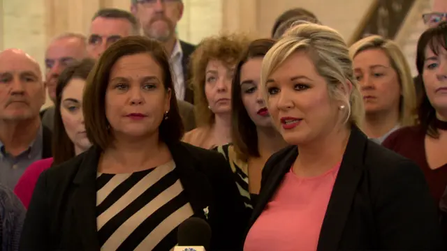 Mary Lou McDonald and Michelle O'Neill