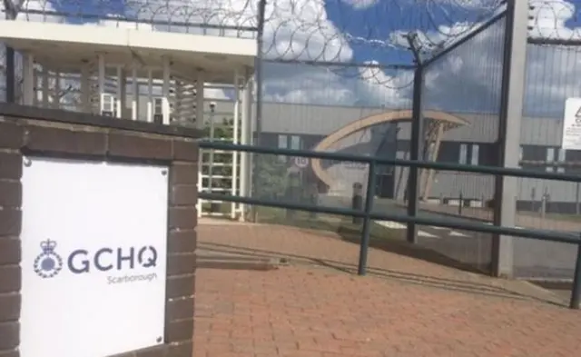 The GCHQ base