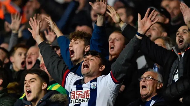 West Brom fans