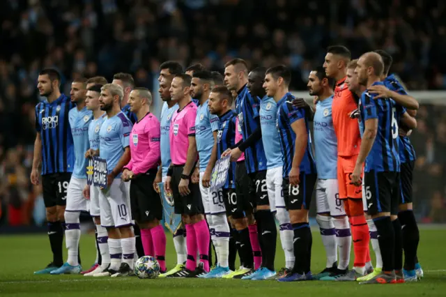 Man City v Atalanta