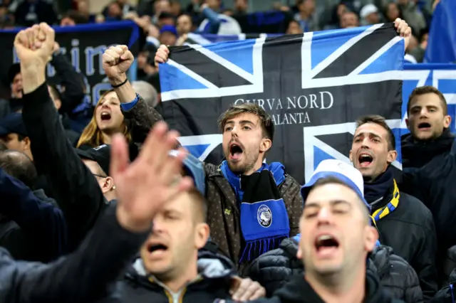 Atalanta fans