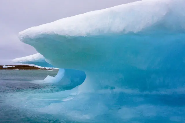 Ice Forming In Resolute Bay Nunavut, Arctic Canada.