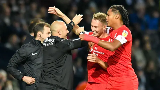 Barnsley celebrate