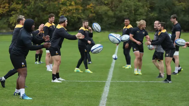 Wasps training